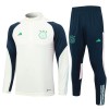 Ajax Amsterdam Quarter Zip Tute Felpe da Allenamento 2023-24 Bianca per Uomo